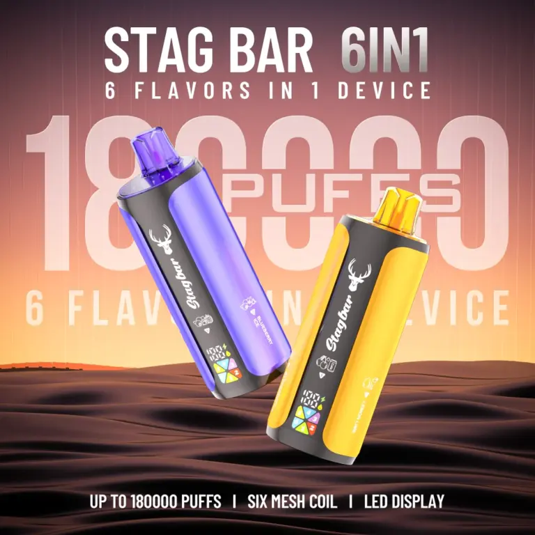stag bar 6in1 180000 puffs